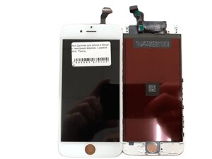 Дисплей для Iphone 6, з сенсорним екраном, з рамкою, ААА, Tianma, білий