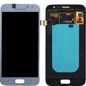 Дисплей для Samsung J530 Galaxy J5 (2017), блакитний, із сенсорним екраном, OLED)