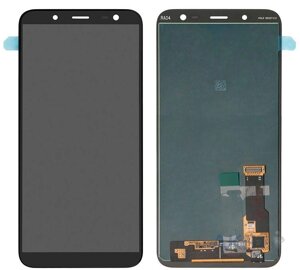 Дисплей для Samsung J805 Galaxy J8 Plus (2018), із сенсорним екраном, OLED)