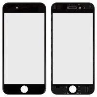 Скло корпуса для Apple iPhone 6, з рамкою, з OCA-плівкою, original, чорне