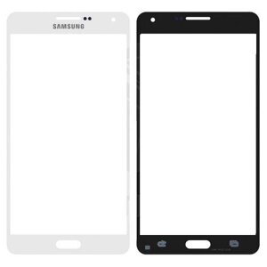 Скло корпусу Samsung A700 Galaxy A7 (2015), original, біле
