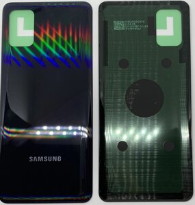 Задня кришка Samsung A315F Galaxy A31, чорна, Prism Crush Black