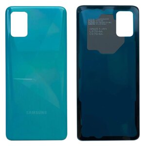 Задня кришка Samsung A515 Galaxy A51 2020 блакитна, Prism Crush Blue
