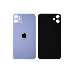 Задня панель корпусу Apple iPhone 11, фіолетова, high copy, big hole