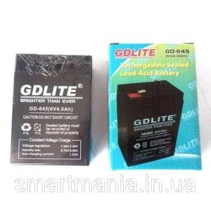 Аккумулятор gdlite GD-645 6V 5ah. 6 ah для ваг