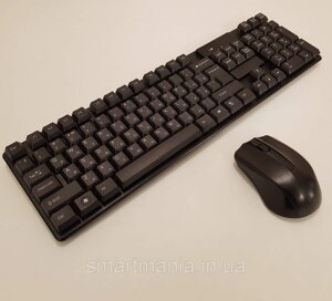 Клавіатура та мишка бездротова TJ-808 комплект