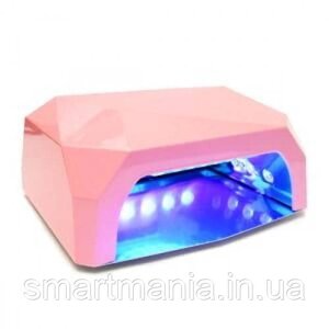 Лампа гібридна Diamond 36w (12W CCFL + 24 W LED) ніжно-рожева
