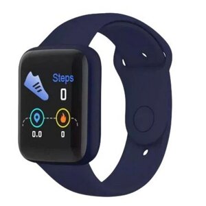 Смарт-годинник Smart Watch D20 (Y68) Dark Blue