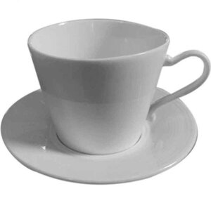 Чашка з блюдцем порцеляна 200 мл S&T чайна пара 13641-01-00