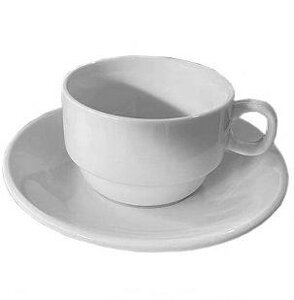 Чашка з блюдцем порцеляна 250 мл S&T чайна пара 13640-03-00