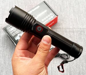 Rechargeable flashlight Multifunctional LED Flashlight 902 pocket powerful flashlight manual zoom zoom 18650