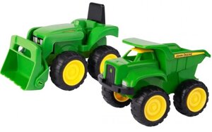 Іграшки для пісочниці John Deere Kids 35874 Трактор та самоскид Набір для гри в піску