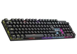 Клавіатура провідна Xtrike ME GK-980 підсвічування 6 кольорів LED Чорна