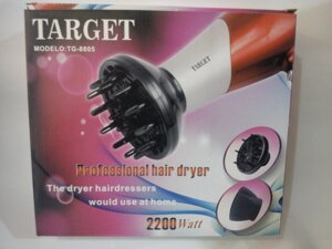 Потужний електричний побутовий фен Target 8805 з дифузором та концентратором для сушки та укладки волосся