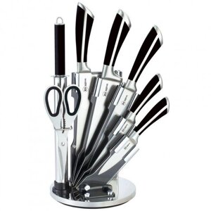Набір ножів для кухні з підставкою Bohmann BH 8000-08 кухонні ножі та підставки