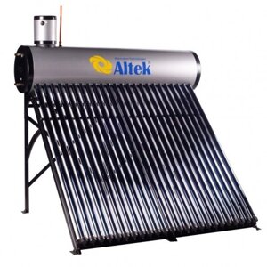Напірний сонячний водонагрівач Altek SP-CL-24 (240 літрів) вбудований теплообмінник