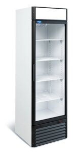 Шафа холодильна 500 літрів Капрі 0,5 СК (0+7 С) скло