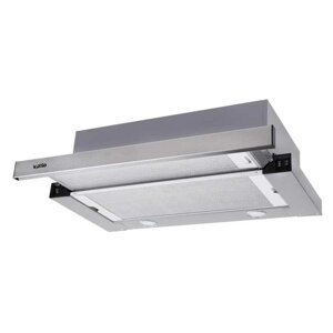 Витяжка ventolux GARDA 60 INOX (750) SMD LED неіржавка сталь