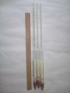 Ареометр нафти АНТ1 діапазон 650-710 з термометром
