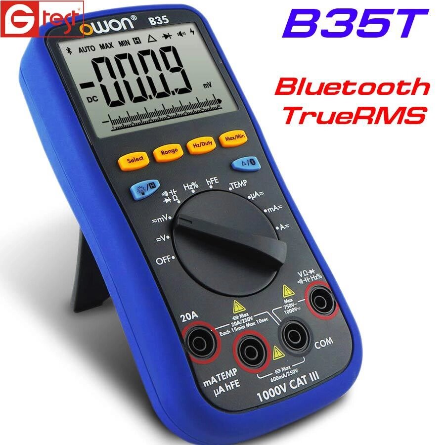 B35T мультиметр (Bluetooth, TrueRMS) від компанії Метролог Пром - фото 1