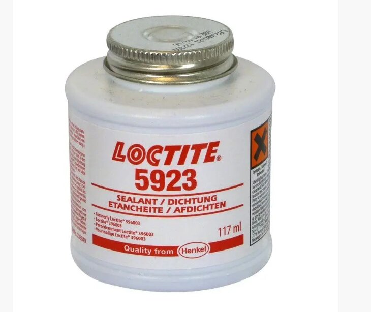 Бензостійкий герметик Loctite 5923 Локтайт 5923 рідкий еластичний +200°C  450 мл. від компанії Метролог Пром - фото 1