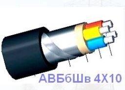 Кабель силовий АВБбШв 4х10 ( від 50 м) від компанії Метролог Пром - фото 1