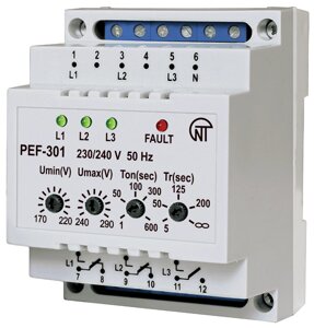 Електронний перемикач фаз ПЕФ-301 в Києві от компании Метролог Пром