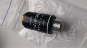 Об'єктив F100х1.25 OIL CP ACHROM Сarl zeiss Німеччина оптика мікроскопа в Києві от компании Метролог Пром