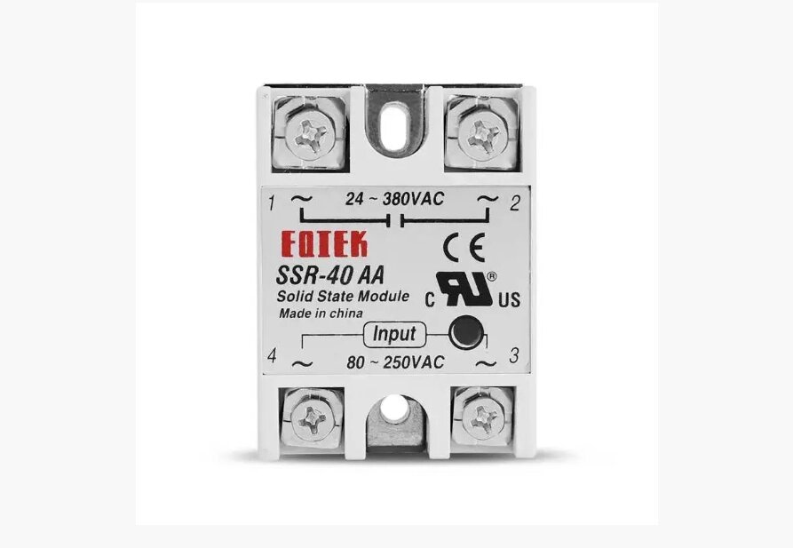 Реле твердотільне SSR-40АA 40A від компанії Метролог Пром - фото 1