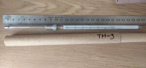 Термометр нафтовий ТН3 виконання 2 діапазон +50+110°С ціна поділки 0.5ºC калібрування УкрЦСМ