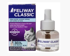 Феромон Фелівей Класик Ceva Feliway Сlassic антистрес для котів і кішок, змінний блок 48 мл