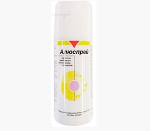 Vetoquinol Aluspray Алюспрей спрей для обробки ран різного походження у собак і кішок, 127 мл