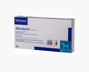 Virbac Allerderm Spot-on (Вірбак Аллердерм) дерматологічні краплі для собак більше 10 кг