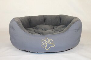 Лежак ліжечко для собак и котів з ім'ям високої якості. Є багате кольор и розмірів. рожевий