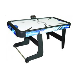 Аерохокей дитячий + ігровий стіл МДФ + електронний лічильник окулярів + сімейна гра Аерохокей 152х74х80см