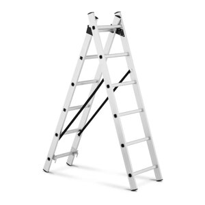 Алюминиевая лестница - многофункциональная - 2,5 м MSW EX10061164 Лестницы