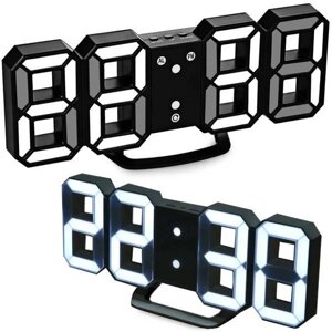 Годинник будильник світлодіодний електронний термометр із будильником