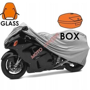 Чохол для мотоцикла 300D-S-GLASS-BOX 203X83X184