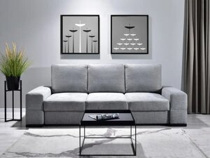 Classic montana тримісний диван, сірий, зі спальною функцією та зберіганням для кімнати