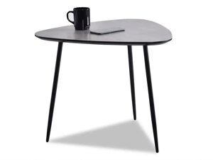 Дизайнерський стіл для промислових інтер'єрів rosin s бетон-чорний