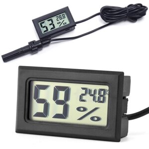 Електронний термометр із датчиком вологості