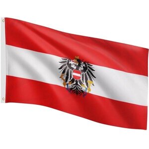 Флаг австрії 120х80 см на мачте австрія