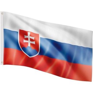 Флаг словакії 120х80см на мачте славакія