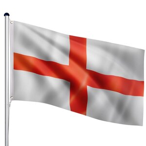 Флагова мачта 6,5м флагова мачта + флаг англії