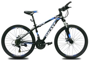 Гірський велосипед mtb galaxy 26 "frame 17" чорно-синій 0664BB