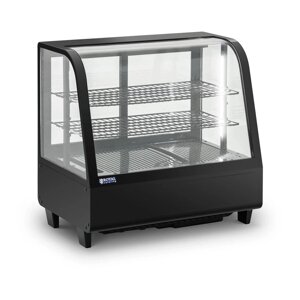Холодильник - 100 л - Royal Catering - 3 уровня - черный Royal Catering EX10012445 Холодильные витрины