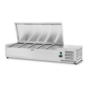 Холодильник - 150 x 39 см - 5 x GN 1/3 і 1 x GN 1/2 Royal Catering EX10010951