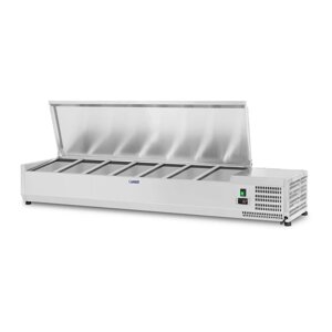 Холодильник - 160 x 39 см - 7 x GN 1/3 Royal Catering EX10010950