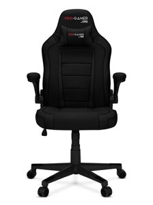 Ігрове комп'ютерне крісло Pro-Gamer ATILLA Оббивка тканина Чорне