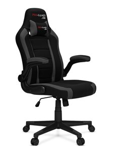 Ігрове комп'ютерне крісло Pro-Gamer ATILLA Оббивка тканина Сіре